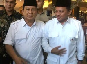Mulyadi muda bersama Prabowo